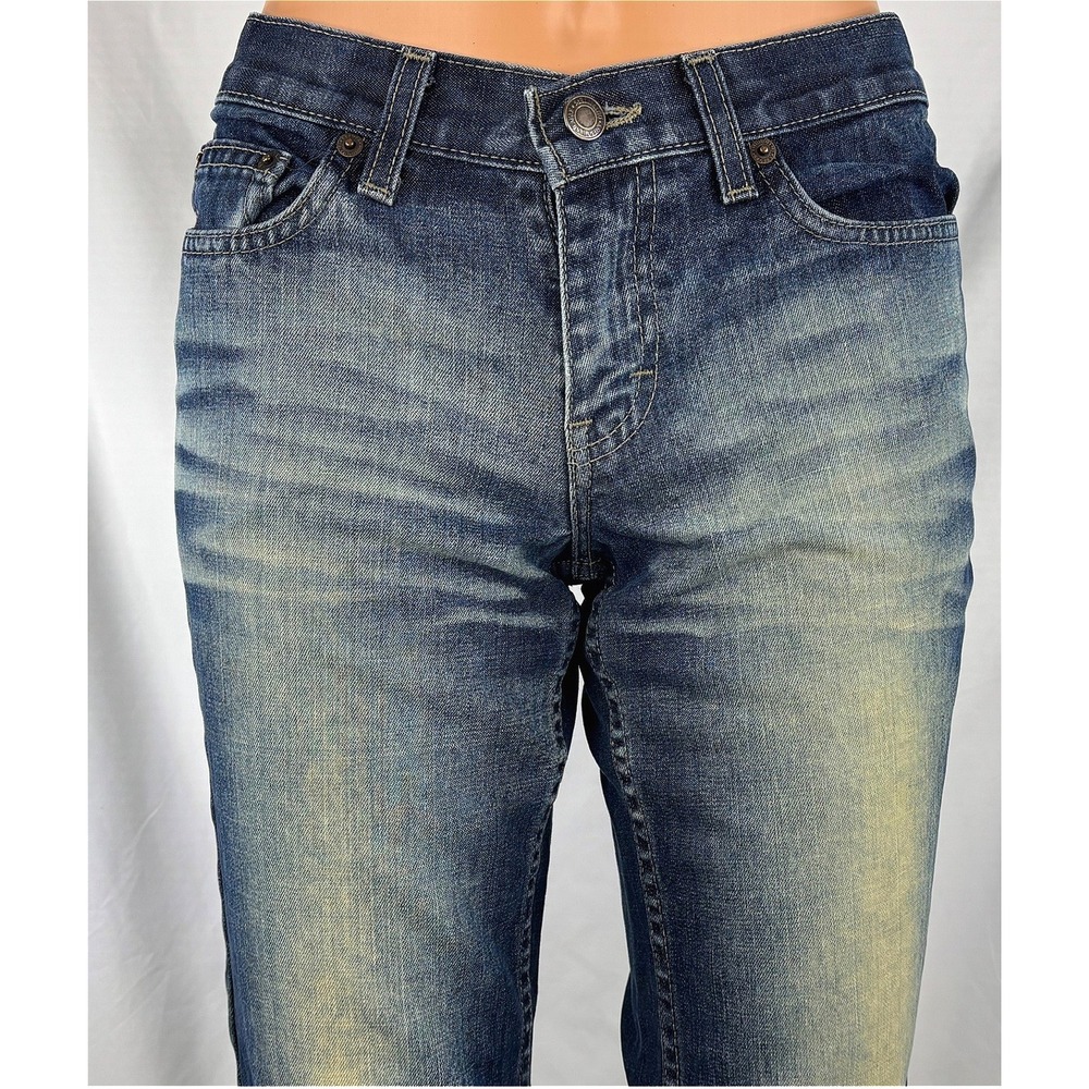 American Eagle Women's Bootcut Jeans Size 0 Faded Indigo Classic - Picture 8 of 14